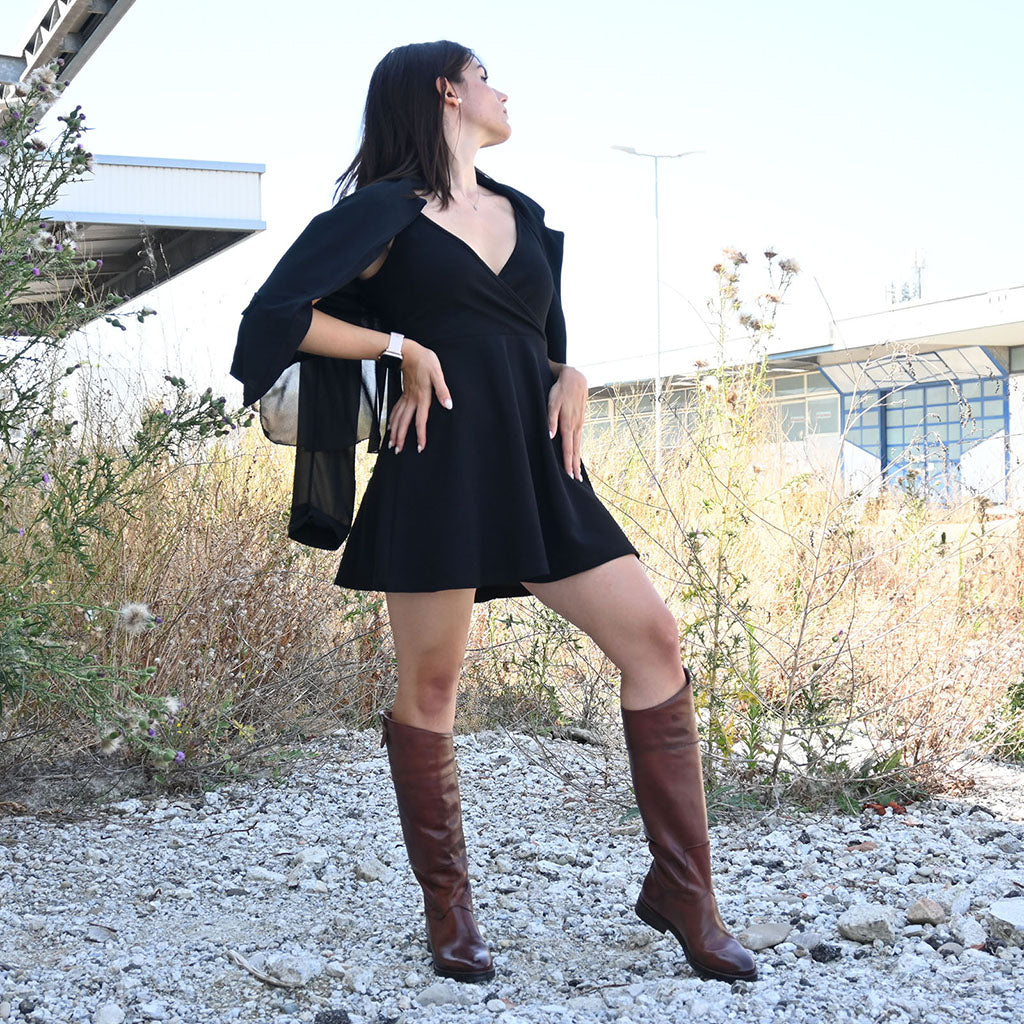 ALEX 05 - horse boots leather MOKA - History541