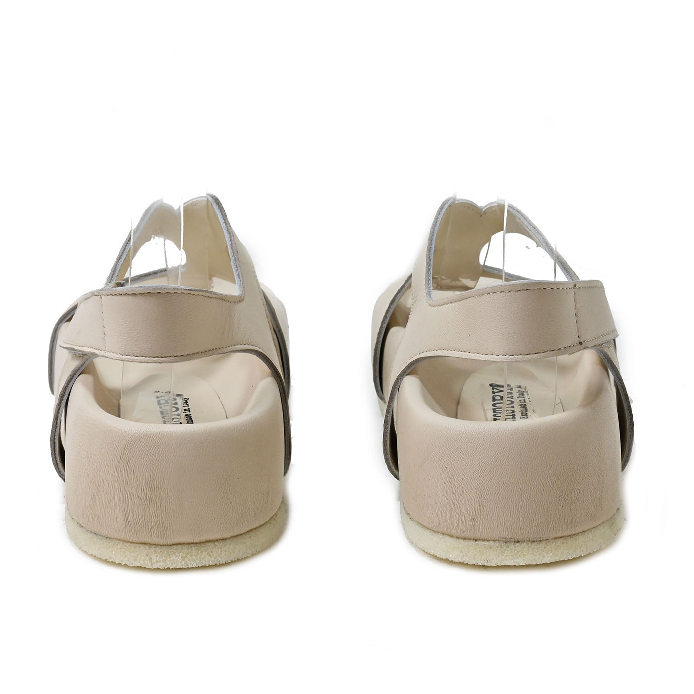 AIDA 03 - sandali pelle CREMA