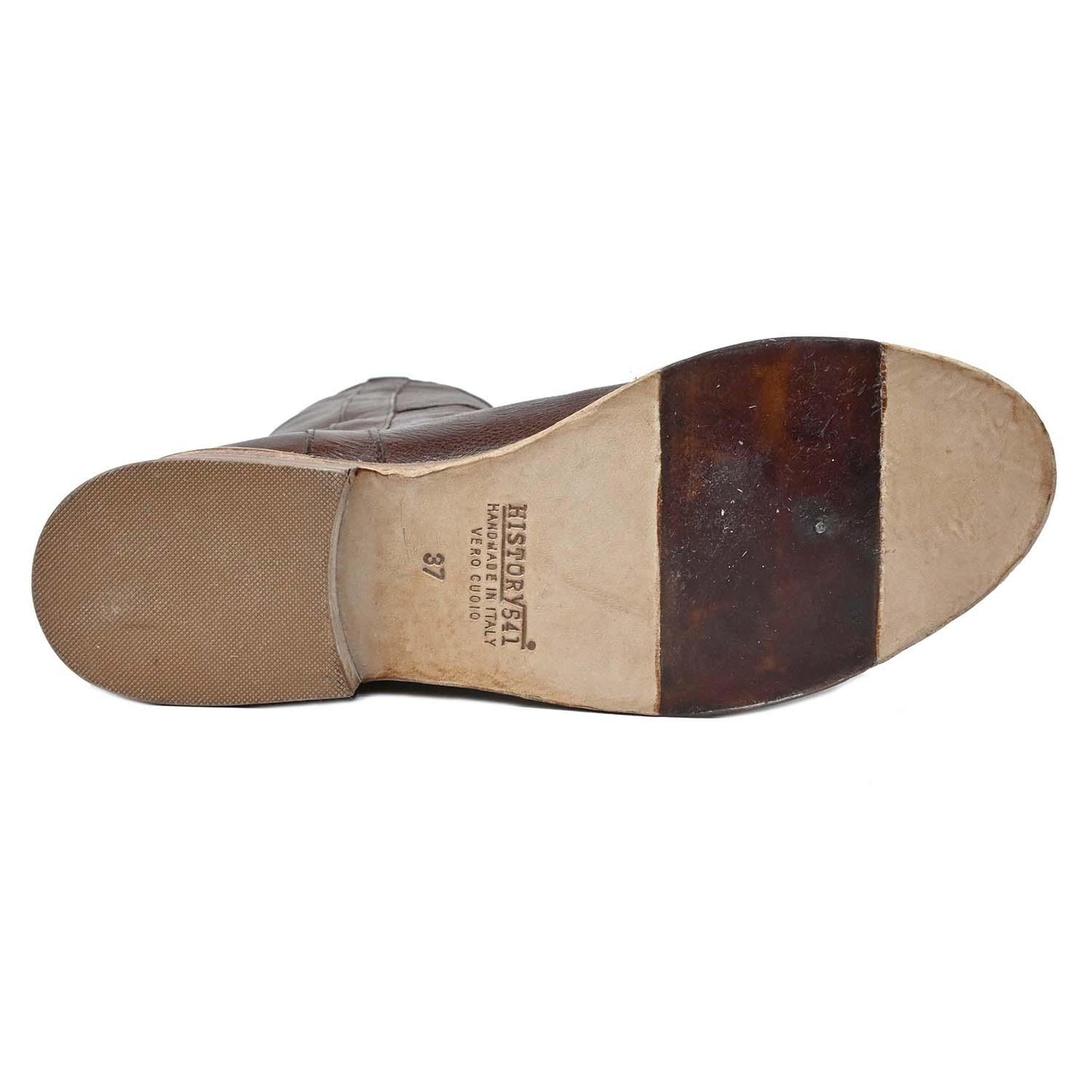 ALEX 02 - Horse Boots Mid Leather TAN - History541