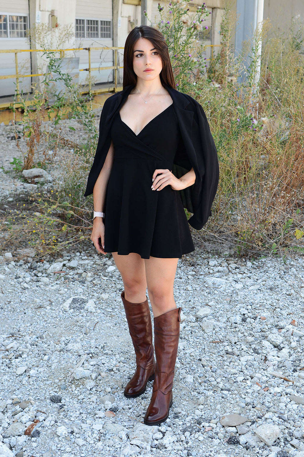 ALEX 05 - horse boots leather MOKA - History541