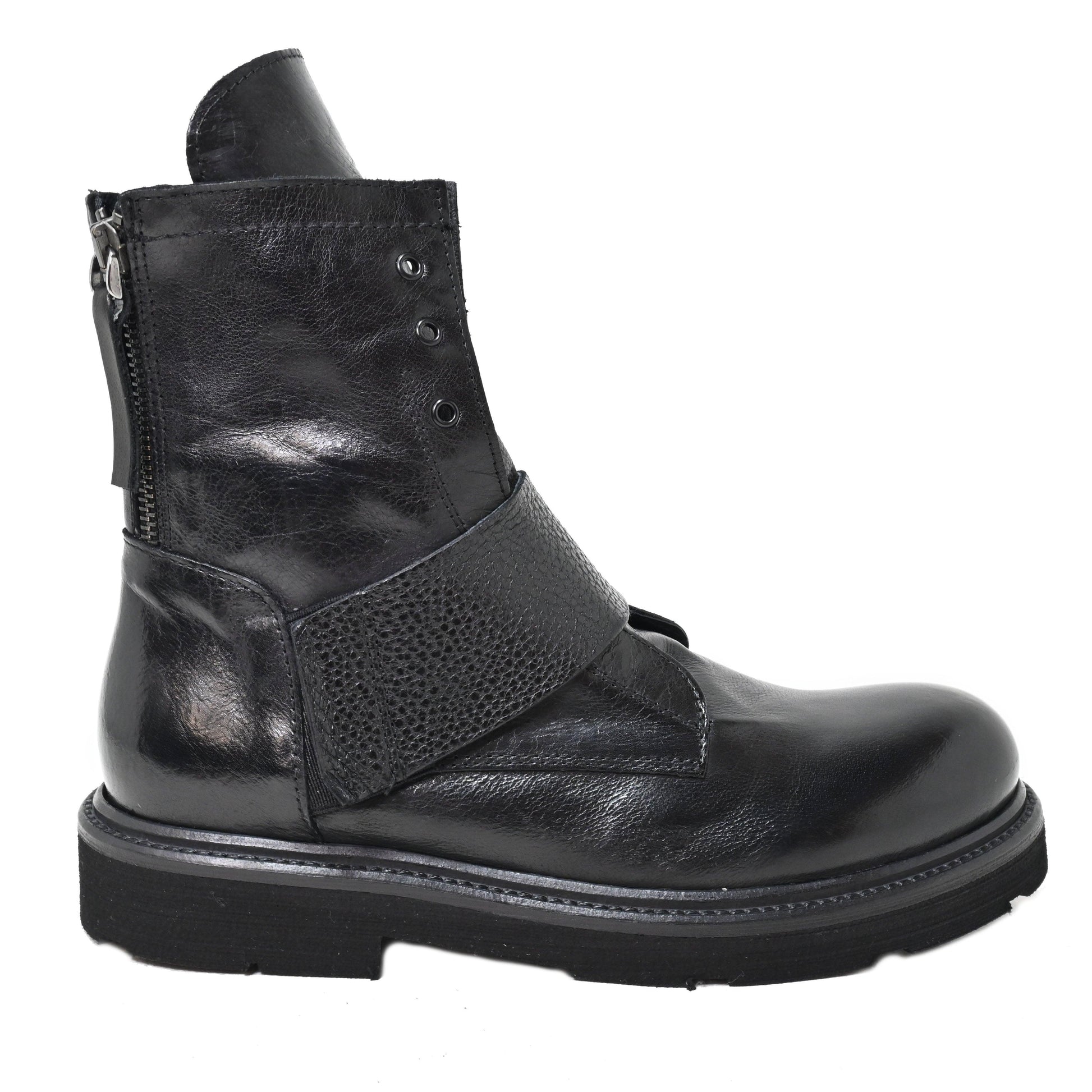 ALBA 33 - ankle boot leather BLACK - History541