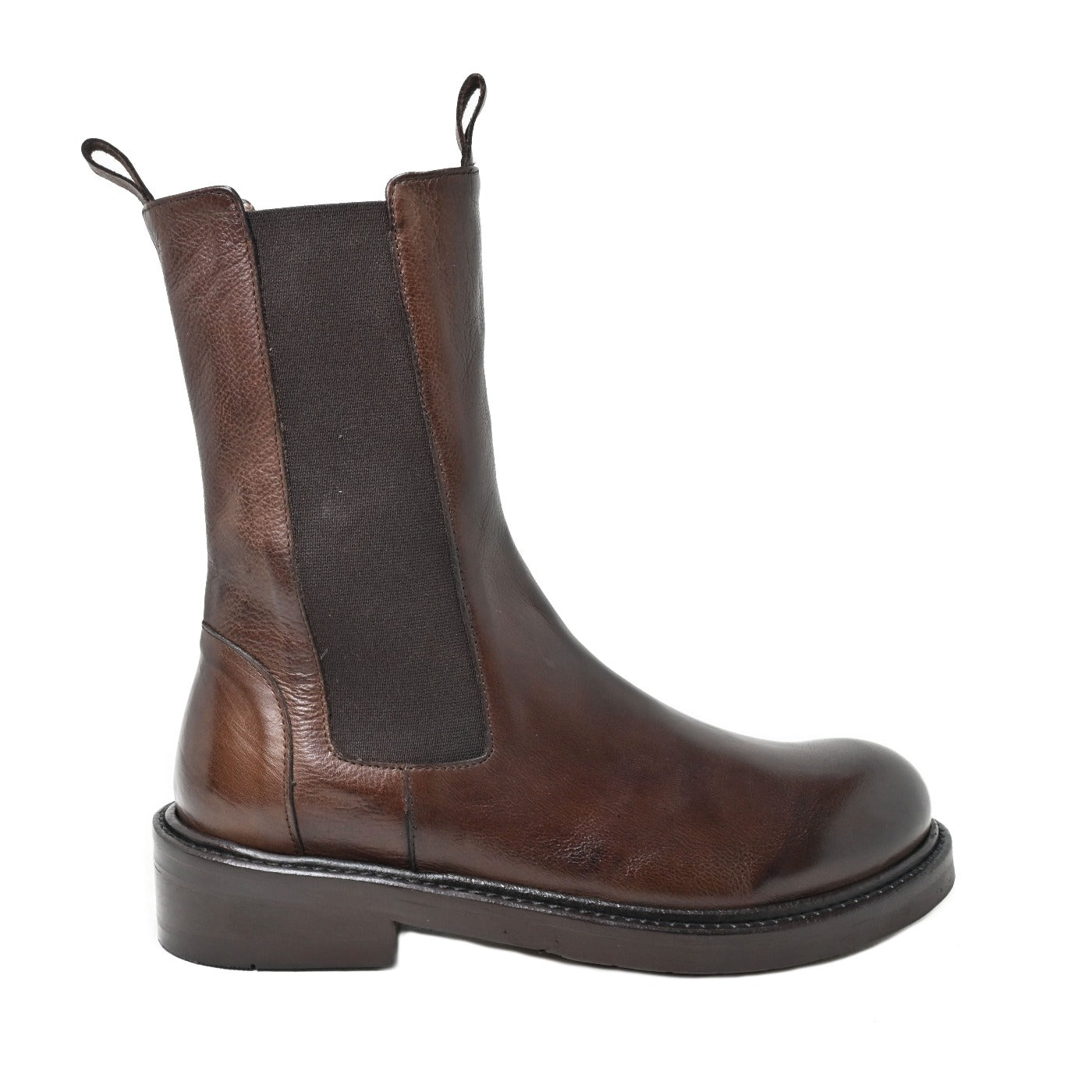 ALBA 21 - beatles ankle boot leather MOKA - History541
