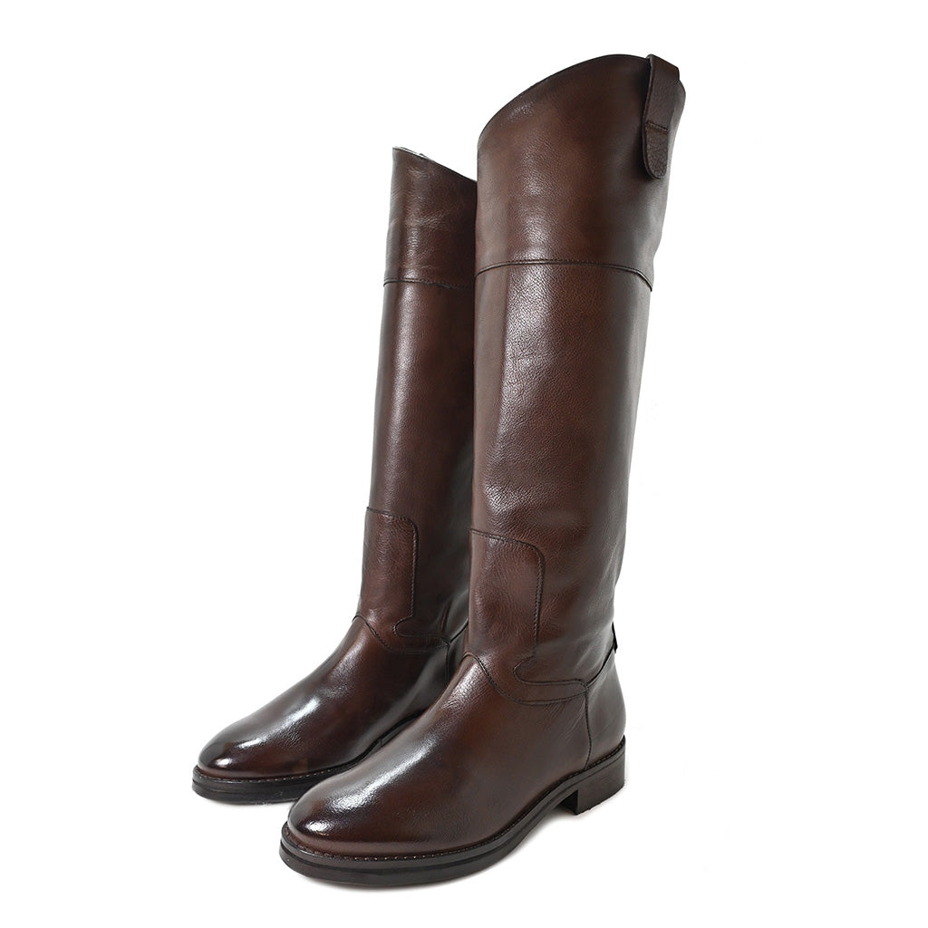 ALEX 05 - horse boots leather MOKA - History541