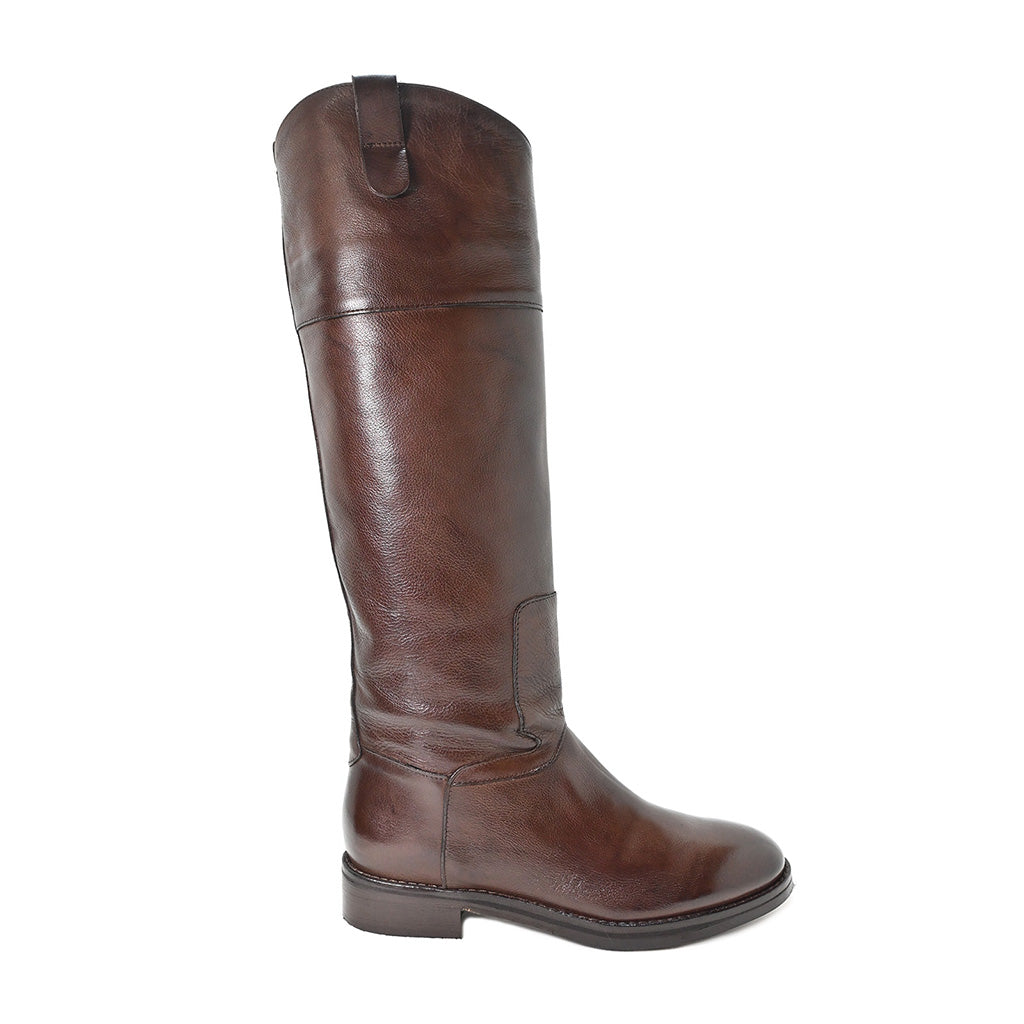 ALEX 05 - horse boots leather MOKA - History541