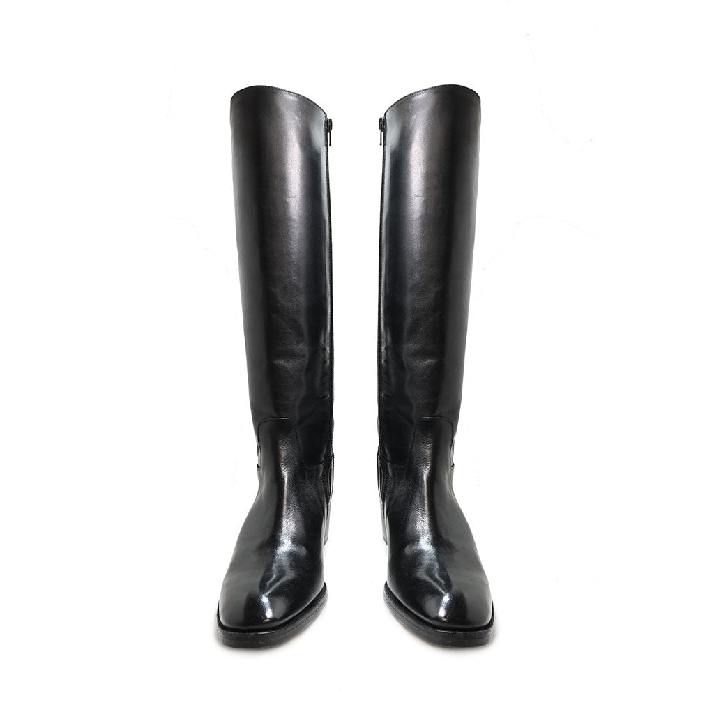 IDA 04 - boots leather BLACK - History541