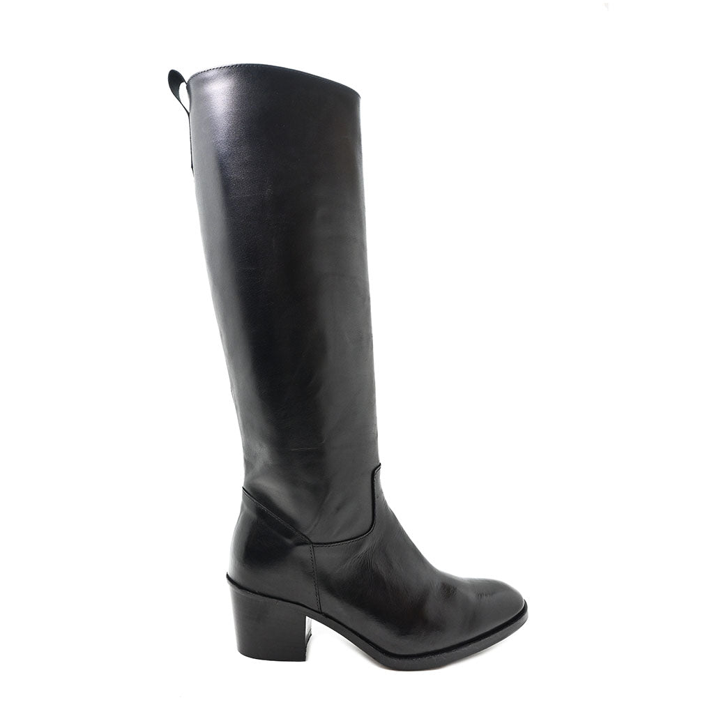 IDA 04 - boots leather BLACK - History541
