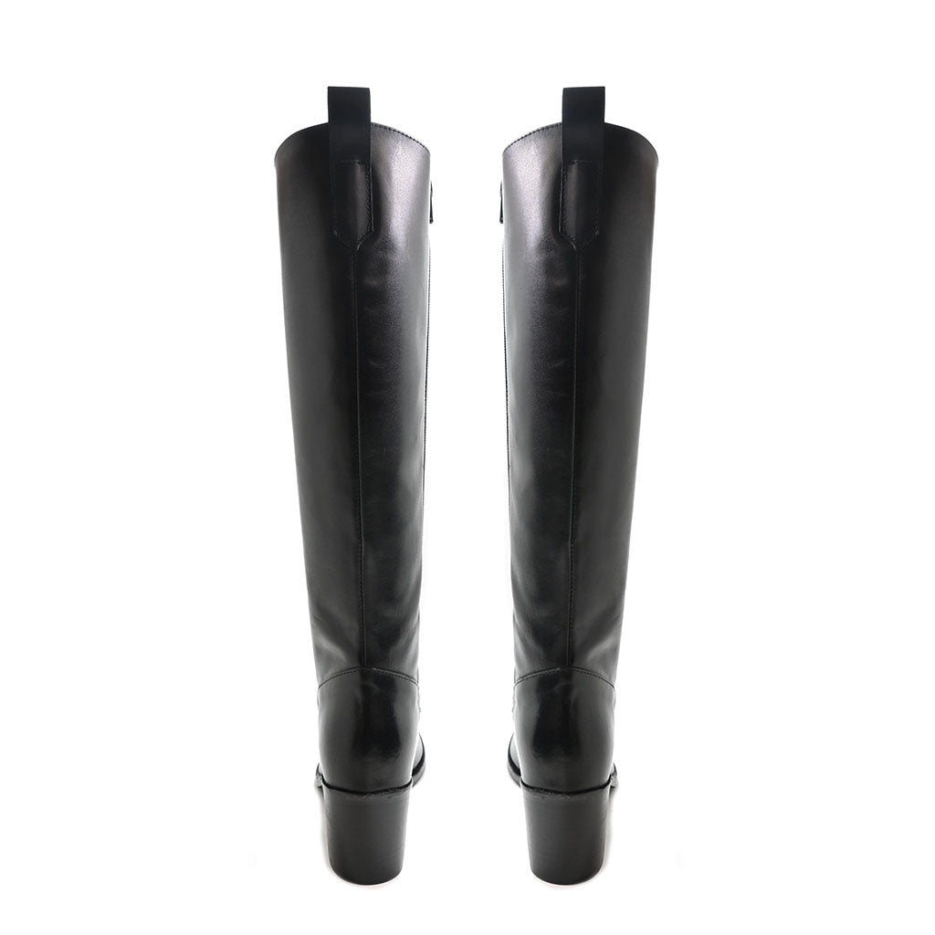 IDA 04 - boots leather BLACK - History541