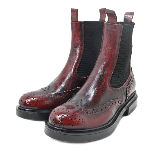 LELA 03 - chelsea ankle-boots leather RUBY - History541