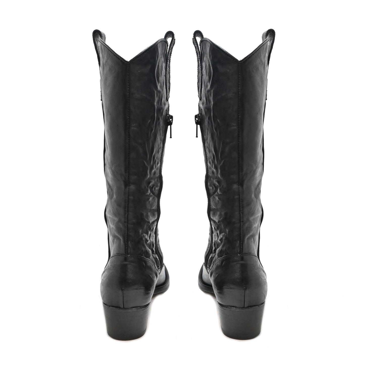 K2/12 - TEXAS BOOT - leather BLACK - History541