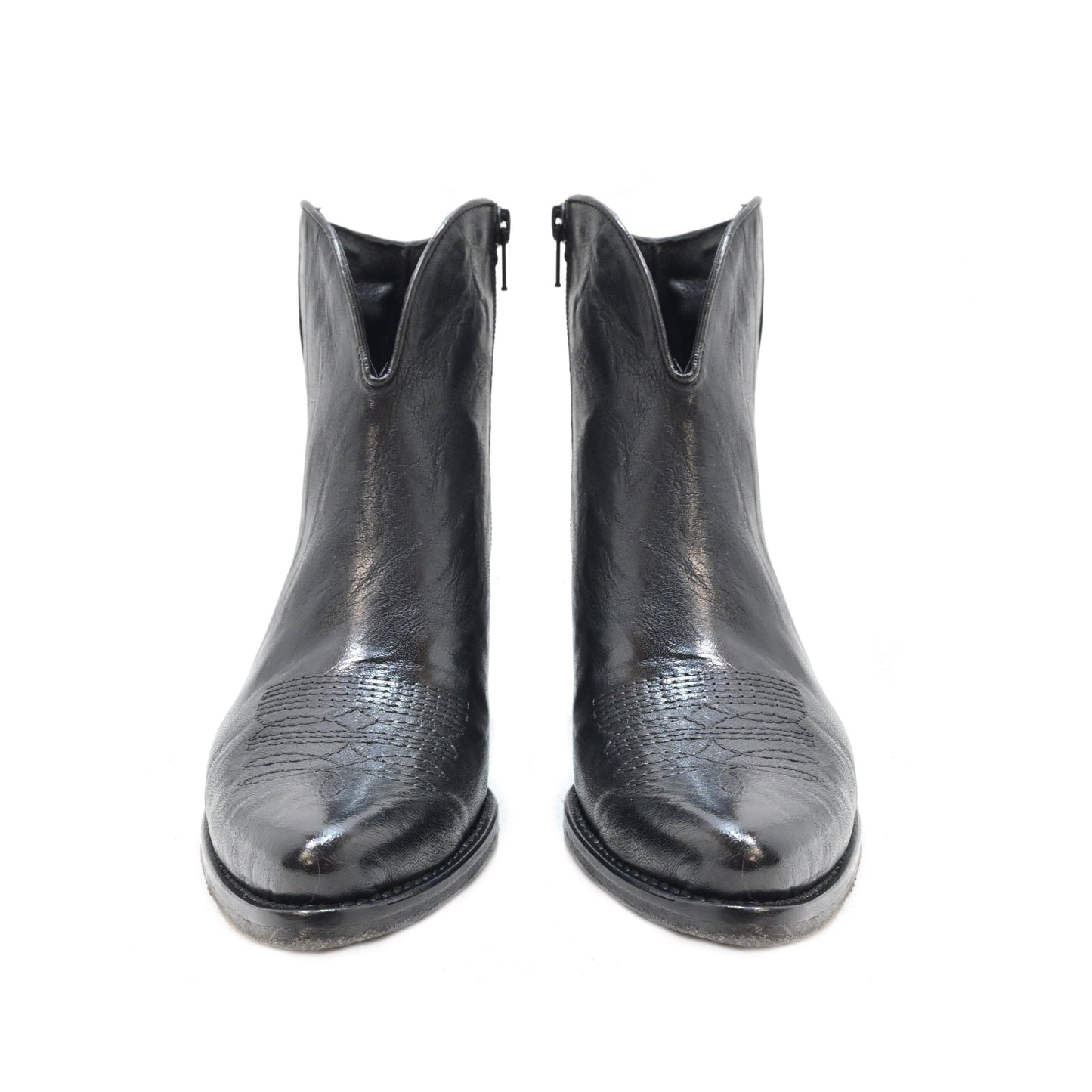 INDIA 07 - texas mid boot leather BLACK - History541