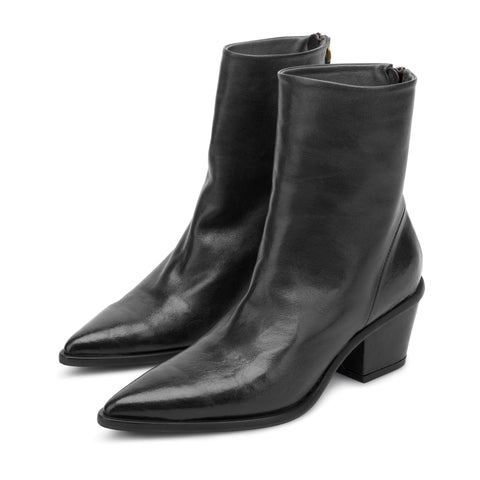 ALICE 01 - leather BLACK
