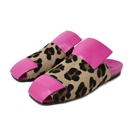 MIA 03 - sabot horse skin/leather glamour