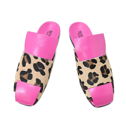 MIA 03 - sabot horse skin/leather glamour