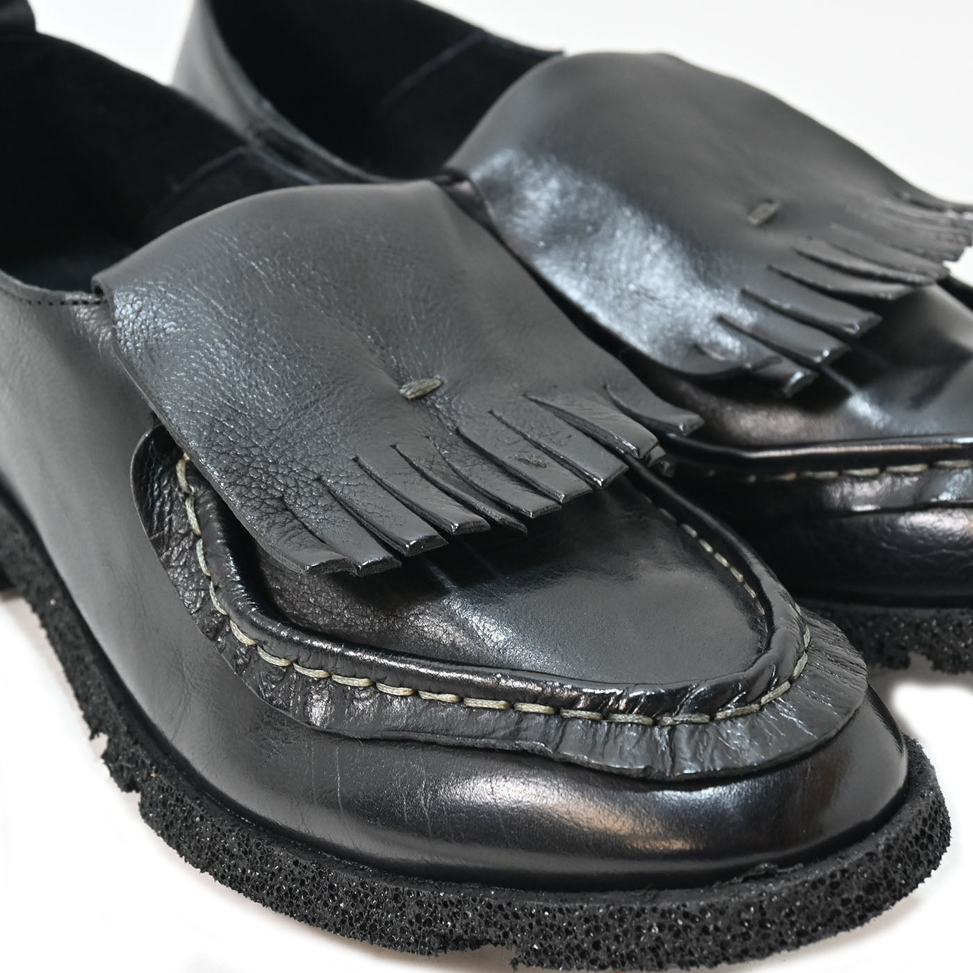 BELLE 02 - mocassino in pelle nero