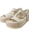AIDA 03 - sandals leather CREAM