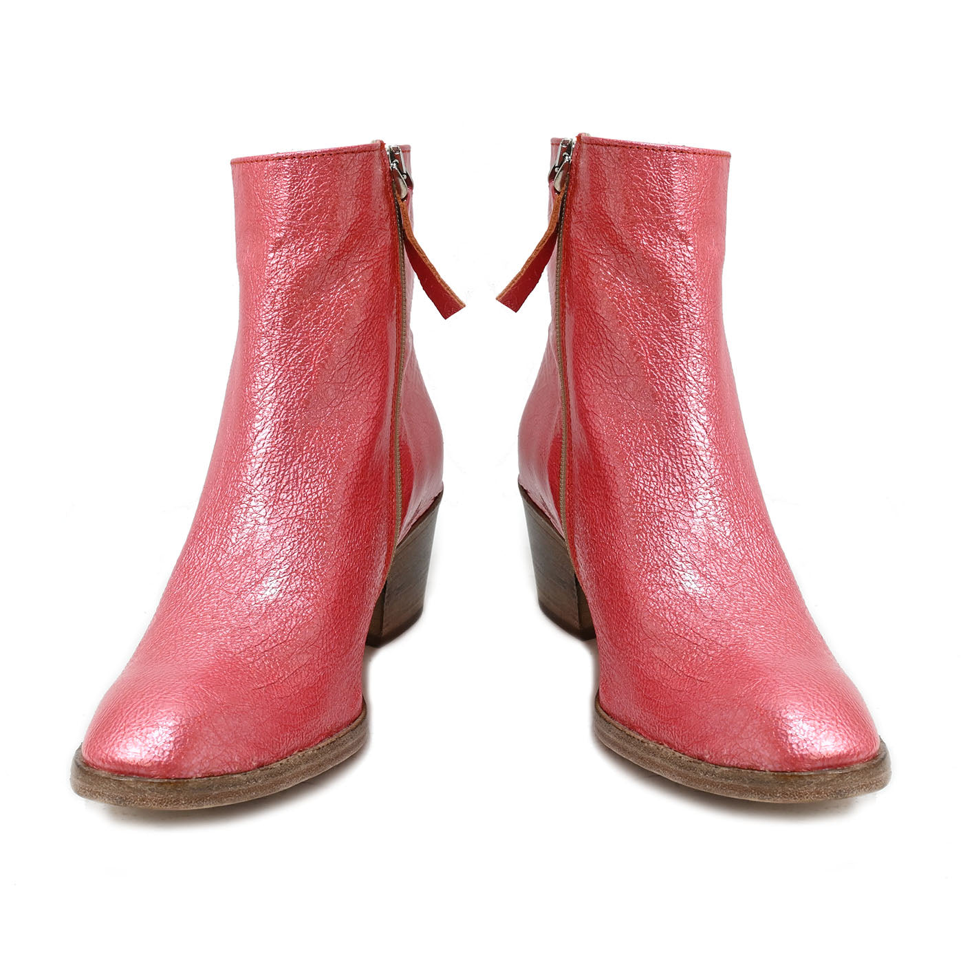 IDA 01 -Stiefelette Leder KORAL