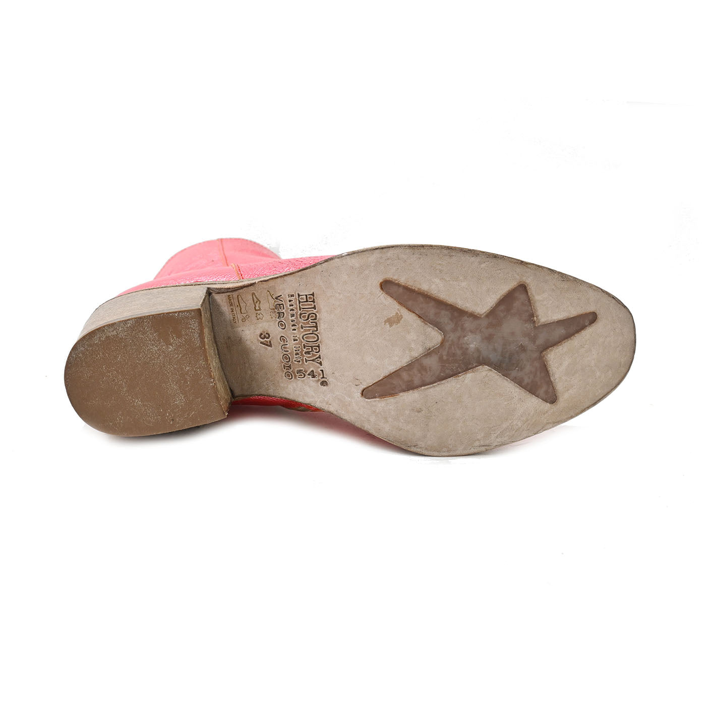 IDA 01 -Stiefelette Leder KORAL