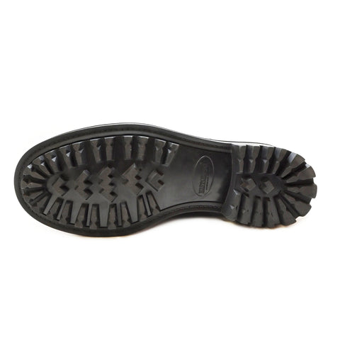 BRIDGE 04 - british shoes leather BLACK - History541