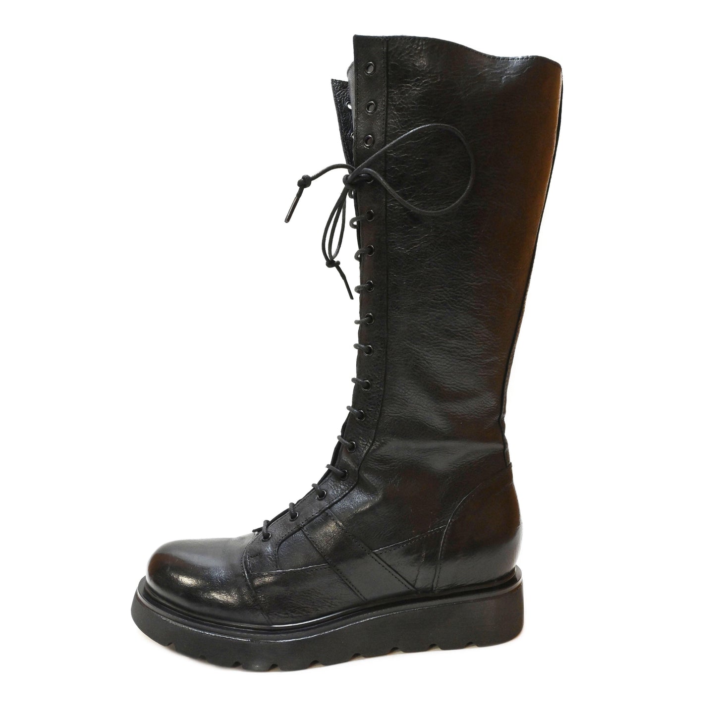RICH 27 - amphibian boot leather BLACK - History541
