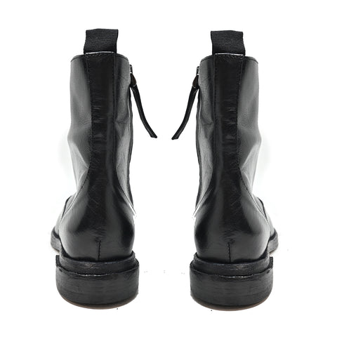 FRIDA 07 - stivaletti pelle NERO