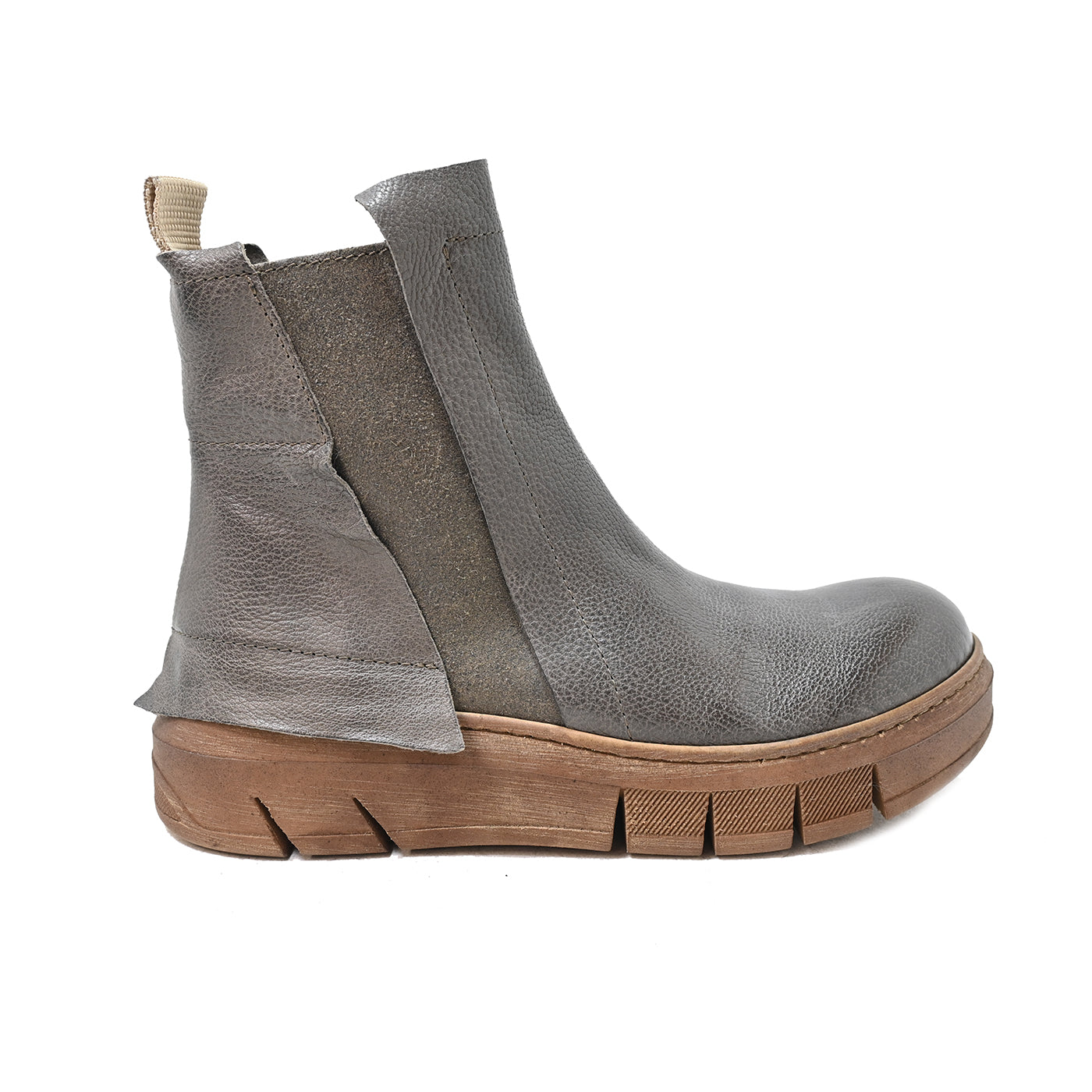PEPPER01 - Stiefeletten Leder SCHLAMM