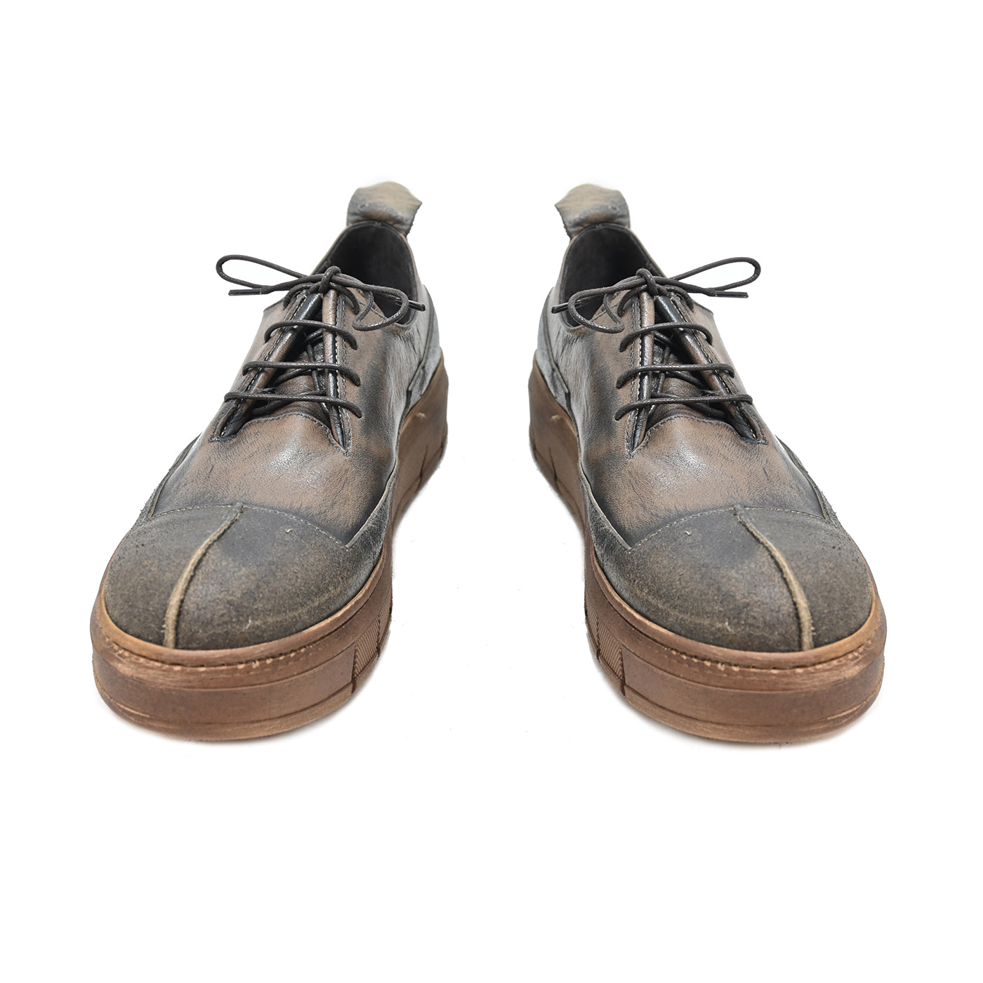 PEPPER 02 -  laced shoes leather MUD