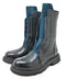 LIVIA 04 - amphibian leather + ATLANTICK suede