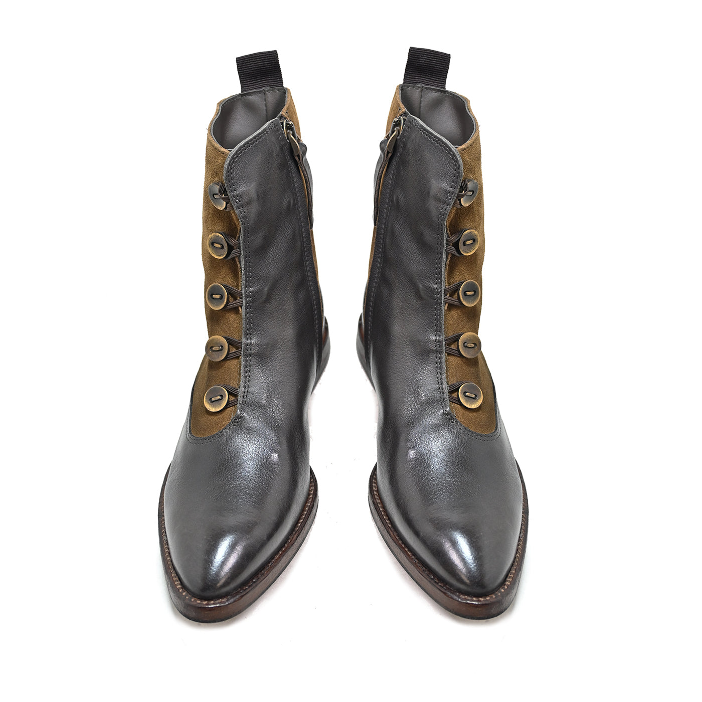 FRIDA 07 - Stiefeletten aus Leder MUD