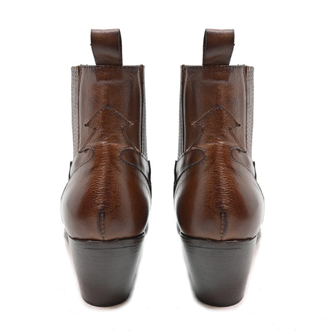 BLAIRE 02 - Texas ankle boots leather BRIAR