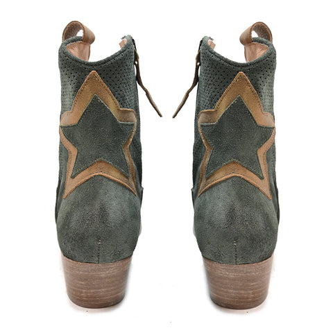 K2/25 -texas ankle boots suede AGAVE