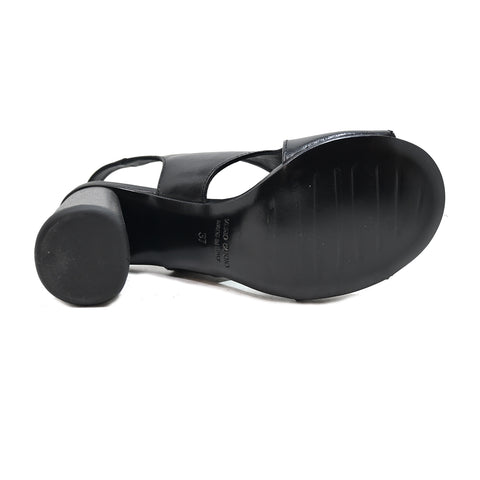 YUMA 03 - sandals leather BLACK