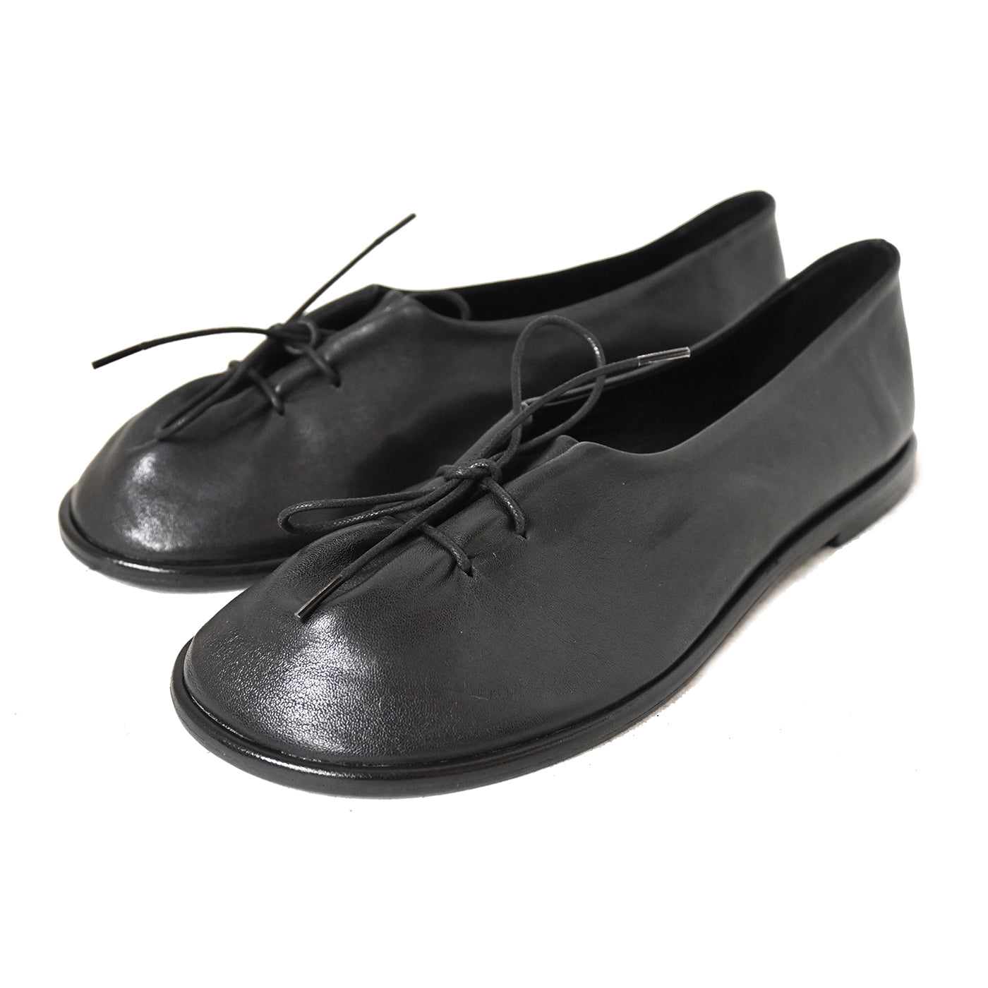 LEDA 04 - scarpe in pelle NERE