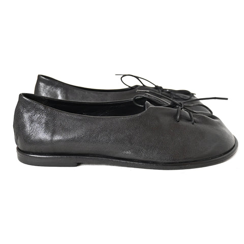 LEDA 04 - scarpe in pelle NERE