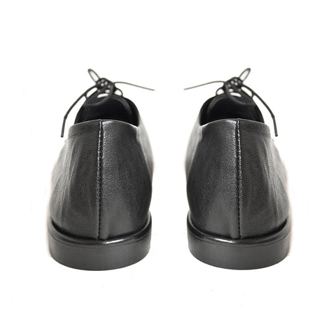 ISLA 04 - shoes leather BLACK