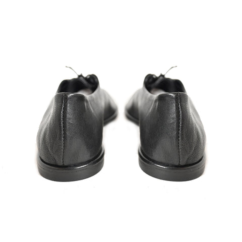 LEDA 04 - scarpe in pelle NERE