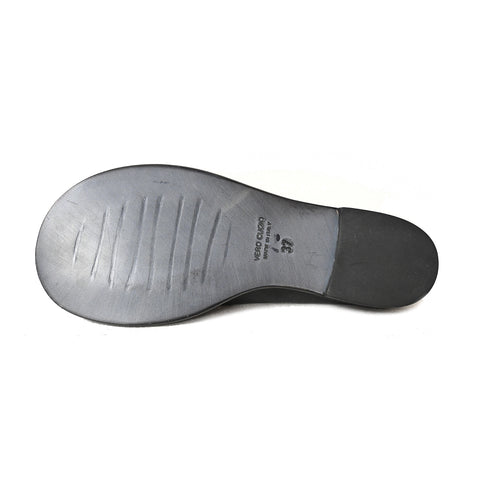 LEDA 04 - scarpe in pelle NERE