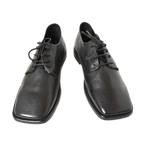 ISLA 04 - shoes leather BLACK