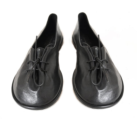 LEDA 04 - scarpe in pelle NERE