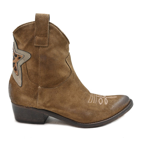K2/25 - Texas ankle boots suede MUD