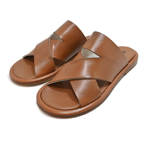 BONNIE 07 - sandals leather TAN