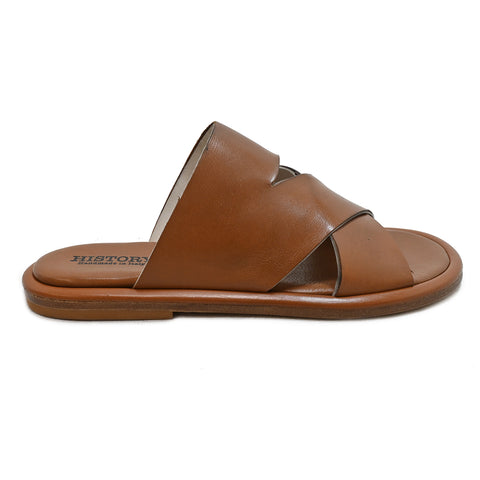 BONNIE 07 - sandals leather TAN