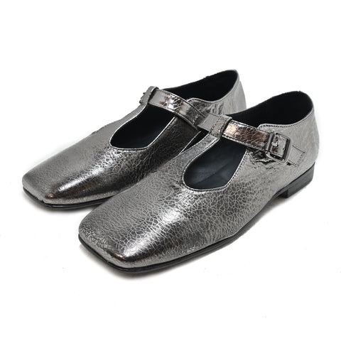 IVY 05 - shoes leather LEAD METAL