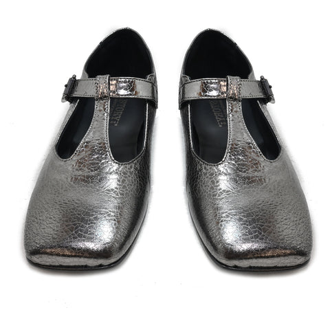 IVY 05 - shoes leather LEAD METAL