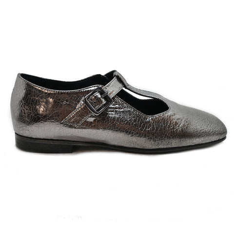 IVY 05 - shoes leather LEAD METAL