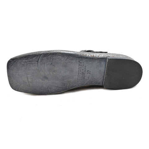 IVY 05 - shoes leather LEAD METAL
