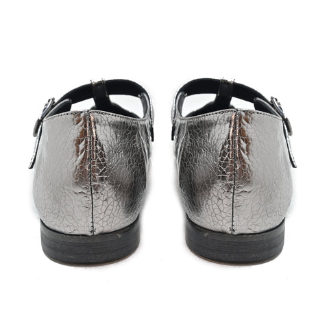 IVY 05 - shoes leather LEAD METAL