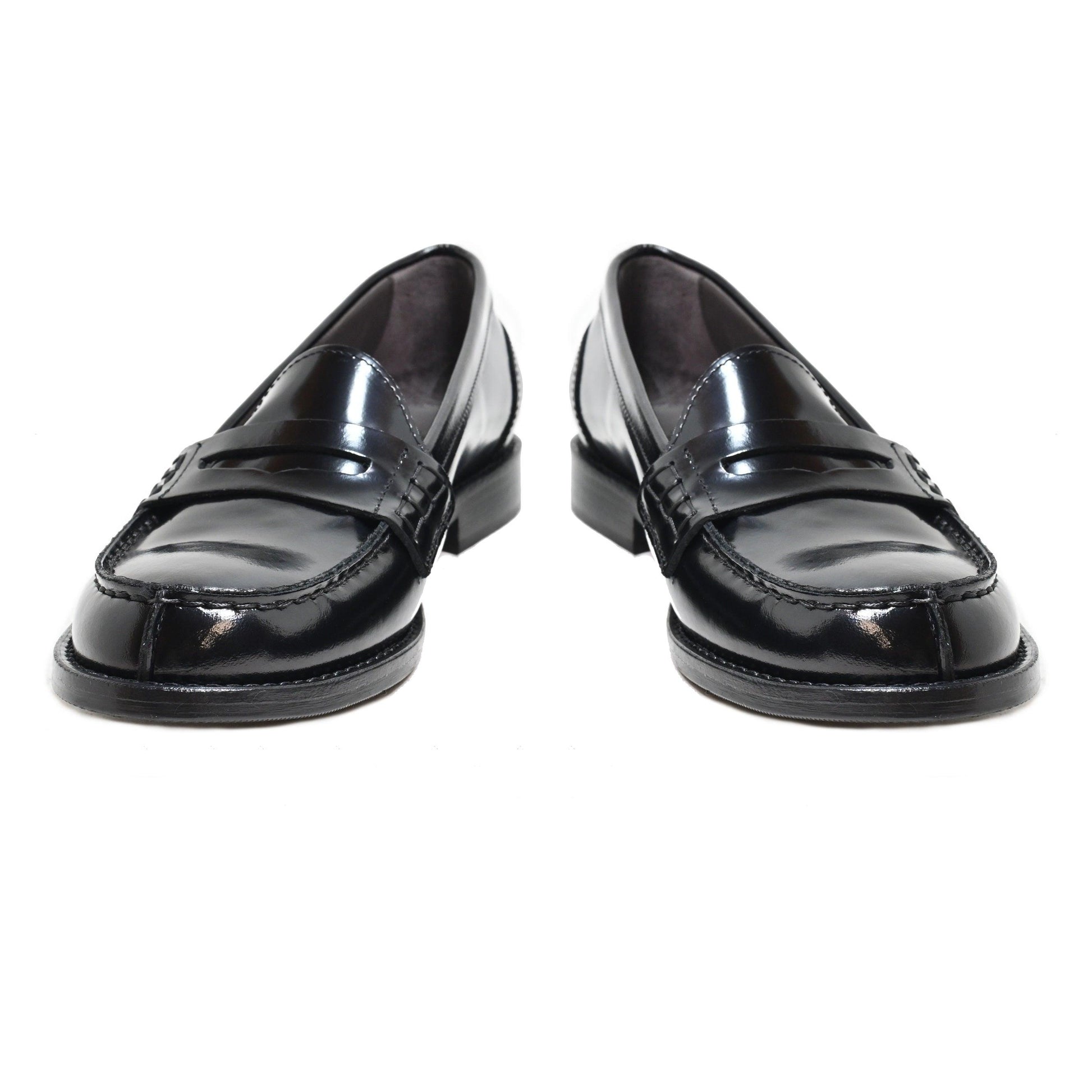 Brushed Leather College Shoes – History541 - Main Image