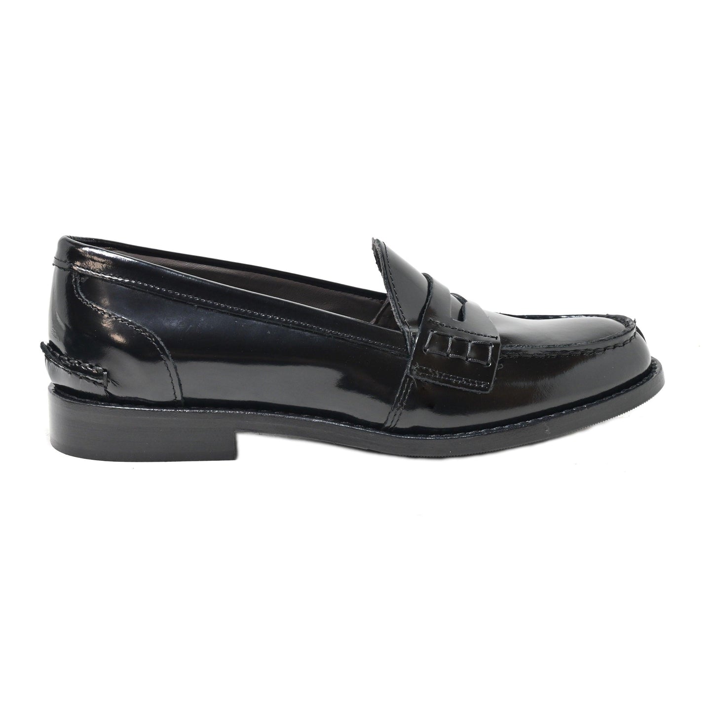 PRA 200 - British College Shoes LOW BRUSHED BLACK - History541