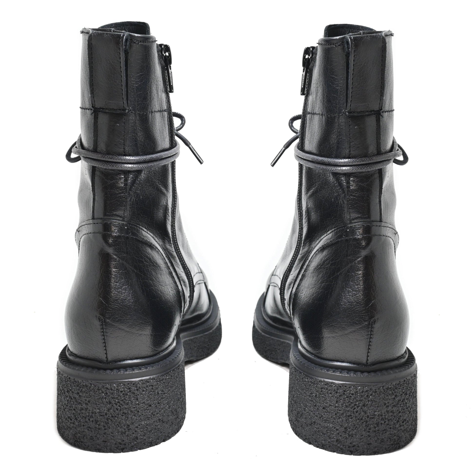KIRA 14 - urban amphibian leather BLACK - History541