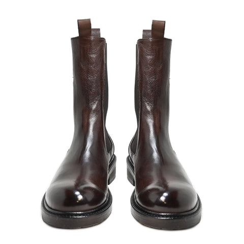 ALBA 21 - beatles ankle boot leather MOKA - History541